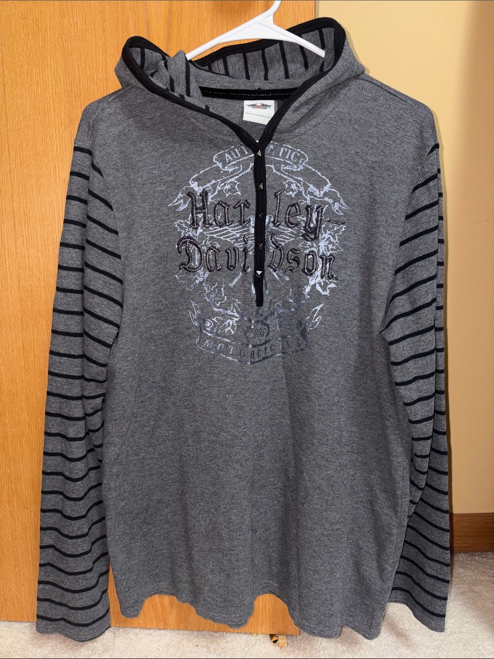 Harley-Davidson Hooded Thermal Long Sleeve